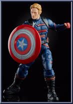 Captain America (John F. Walker) from Marvel Legends - Infinite Series - Exclusives manufactured by Hasbro [Loose]