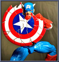 Captain America from Marvel Legends - Infinite Series - Secret Wars manufactured by Hasbro [Loose]