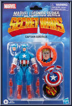 Captain America from Marvel Legends - Infinite Series - Secret Wars manufactured by Hasbro [Front]