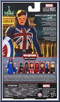 Captain Carter from Marvel Legends - Infinite Series - Watcher Series manufactured by Hasbro [Back]