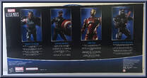 Civil War 4-Pack (Disney Store) from Marvel Legends - Infinite Series - Exclusives manufactured by Hasbro [Back]