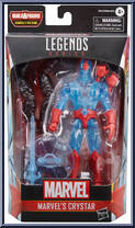 Crystar from Marvel Legends - Infinite Series - Void Series manufactured by Hasbro [Front]