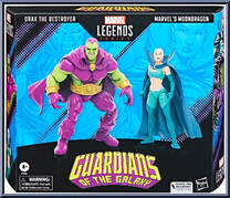 Drax the Destroyer / Moondragon (Guardians of the Galaxy) from Marvel Legends - Infinite Series - Multi-Packs manufactured by Hasbro [Front]