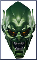 Green Goblin Helmet (Spider-Man: No Way Home) from Marvel Legends - Infinite Series - Role Play manufactured by Hasbro [Loose]
