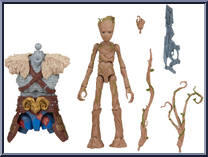 Groot from Marvel Legends - Infinite Series - Korg Series manufactured by Hasbro [Loose]