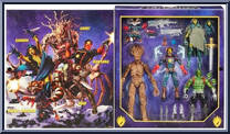 Guardians of the Galaxy Box Set from Marvel Legends - Infinite Series - Exclusives manufactured by Hasbro [Front]