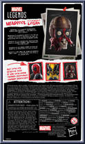 Headpool (with Logan) from Marvel Legends - Infinite Series - Deadpool & Wolverine manufactured by Hasbro [Back]