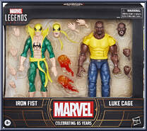 Iron Fist / Luke Cage from Marvel Legends - Infinite Series - Marvel 85th Anniversary manufactured by Hasbro [Front]