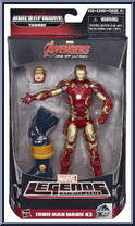 Iron Man Mark 43 from Marvel Legends - Infinite Series - Thanos Series manufactured by Hasbro [Front]