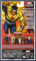 Luke Cage Power Man from Marvel Legends - Infinite Series - Mindless One Series manufactured by Hasbro [Back]
