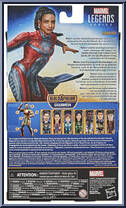 Makkari from Marvel Legends - Infinite Series - Gilgamesh Series manufactured by Hasbro [Back]