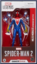 Miles Morales (Upgraded Suit Style) (Gamerverse) from Marvel Legends - Infinite Series - Spider-Man 2 manufactured by Hasbro [Front]