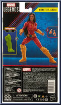 Monet St. Croix from Marvel Legends - Infinite Series - CH'OD Series manufactured by Hasbro [Back]