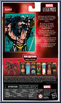 Namor from Marvel Legends - Infinite Series - Void Series manufactured by Hasbro [Back]