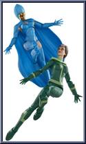 Rogue / Destiny from Marvel Legends - Infinite Series - X-Men manufactured by Hasbro [Loose]