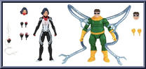 Silk / Doc Ock from Marvel Legends - Infinite Series - Exclusives manufactured by Hasbro [Loose]