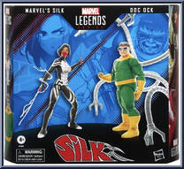 Silk / Doc Ock from Marvel Legends - Infinite Series - Exclusives manufactured by Hasbro [Front]