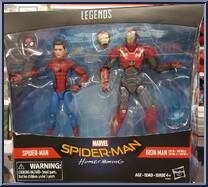 Spider-Man / Iron Man (Sentry) 2-Pack from Marvel Legends - Infinite Series - Exclusives manufactured by Hasbro [Front]