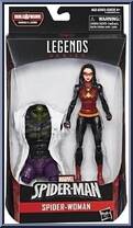 Spider-Woman from Marvel Legends - Infinite Series - Lizard Series manufactured by Hasbro [Front]