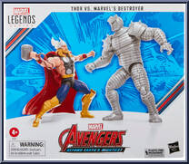 Thor vs. Marvel's Destroyer from Marvel Legends - Infinite Series - Avengers - Beyond Earth's Mightiest manufactured by Hasbro [Front]