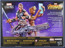 Thor / Rocket Raccoon / Teen Groot from Marvel Legends - Infinite Series - Exclusives manufactured by Hasbro [Back]