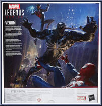 Venom (Gamerverse) from Marvel Legends - Infinite Series - Spider-Man 2 manufactured by Hasbro [Back]