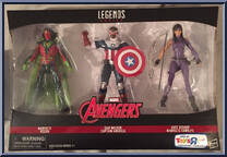 Vision / Sam Wilson / Kate Bishop from Marvel Legends - Infinite Series - Exclusives manufactured by Hasbro [Front]