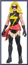Carol Danvers from Marvel Legends - Retro - Basic Series manufactured by Hasbro [Loose]