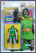 Doctor Doom from Marvel Legends - Retro - Basic Series manufactured by Hasbro [Front]