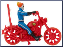 Ghost Rider from Marvel Legends - Retro - Basic Series manufactured by Hasbro [Loose]