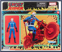 Ghost Rider from Marvel Legends - Retro - Basic Series manufactured by Hasbro [Front]