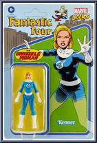Invisible Woman from Marvel Legends - Retro - Basic Series manufactured by Hasbro [Front]