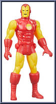 Iron Man from Marvel Legends - Retro - Basic Series manufactured by Hasbro [Loose]