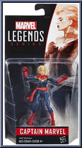 Captain Marvel from Marvel Legends Series - Wave  1 manufactured by Hasbro [Front]