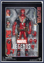 Deadpool from Marvel Legends Series - 12" Scale manufactured by Hasbro [Front]