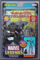 Black Panther from Marvel Legends - Series 10 - The Sentinel Series manufactured by Toy Biz [Front]