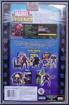 Deadpool from Marvel Legends - Series  6 manufactured by Toy Biz [Back]