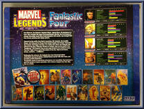 Fantastic Four (4 Figures) from Marvel Legends - Box Sets manufactured by Toy Biz [Back]