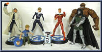 Fantastic Four (7 Figures) (Mr. Fantastic Lab Coat) Action Figure