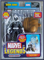 Moon Knight from Marvel Legends - Series 15 - Modok Series manufactured by Toy Biz [Front]