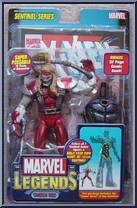 Omega Red from Marvel Legends - Series 10 - The Sentinel Series manufactured by Toy Biz [Front]