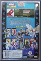 Spider-Man (1st Appearance) from Marvel Legends - Series 10 - The Sentinel Series manufactured by Toy Biz [Back]