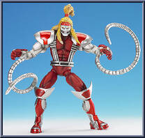 Omega Red from Marvel Legends - Series 10 - The Sentinel Series manufactured by Toy Biz [Loose]