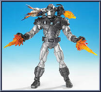 War Machine from Marvel Legends - Series  9 - Galactus Series manufactured by Toy Biz [Loose]