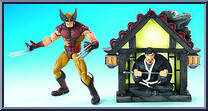 Wolverine (Brown Costume) from Marvel Legends - Series  6 manufactured by Toy Biz [Loose]