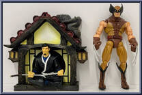 Wolverine (Brown Costume) from Marvel Legends - Series  6 manufactured by Toy Biz [Loose]