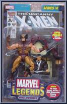 Wolverine (Brown Costume) from Marvel Legends - Series  6 manufactured by Toy Biz [Loose]