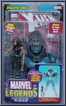 X-23 from Marvel Legends - Series 12 - Apocalypse Series manufactured by Toy Biz [Front]