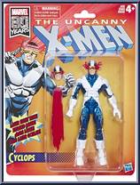 Cyclops from Marvel Legends - Vintage - X-Men manufactured by Hasbro [Front]