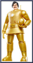 Iron Man (Model 01-Gold) from Marvel Legends - Vintage - Iron Man manufactured by Hasbro [Loose]